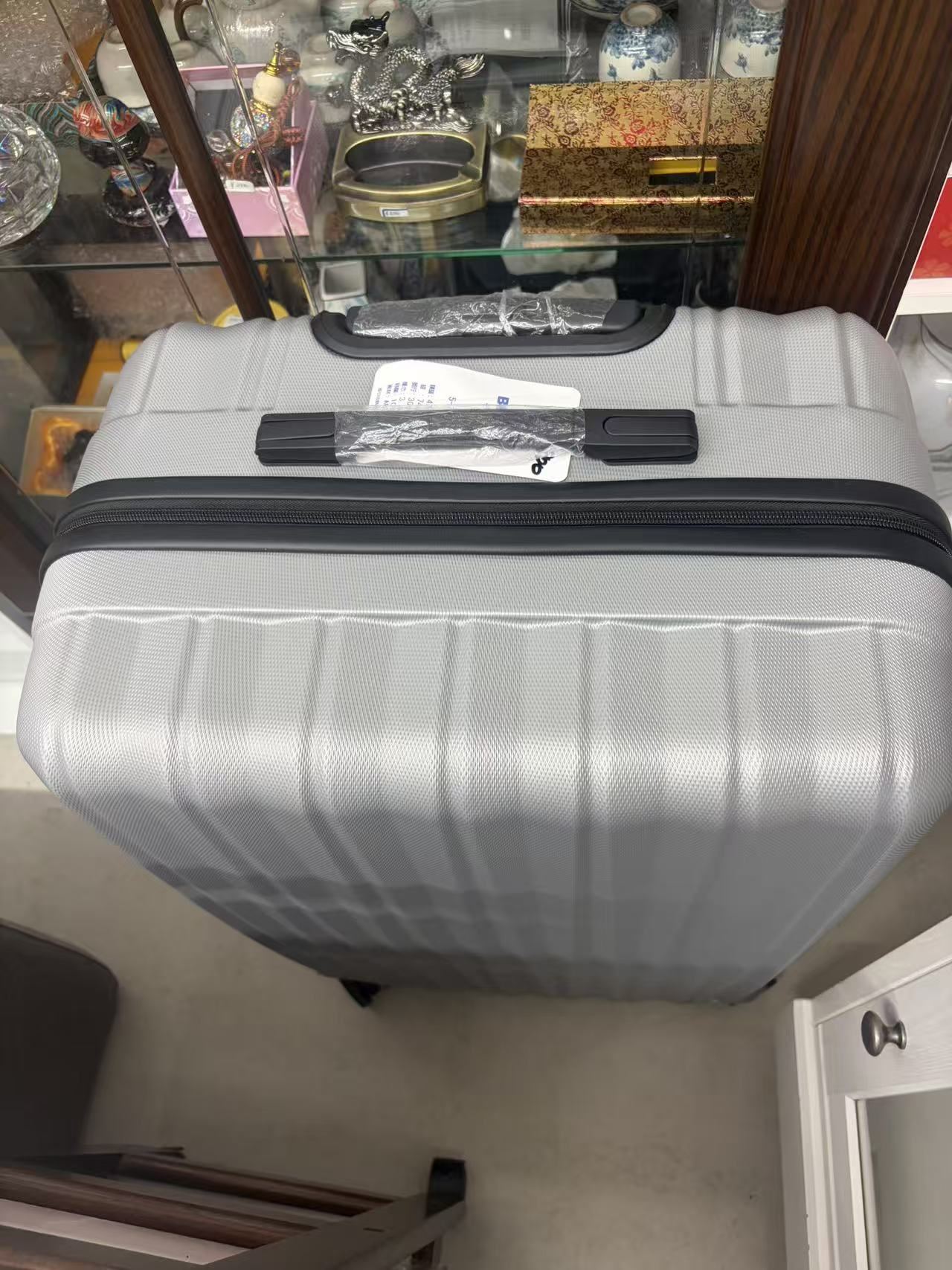 スーツケースのハンドル部分