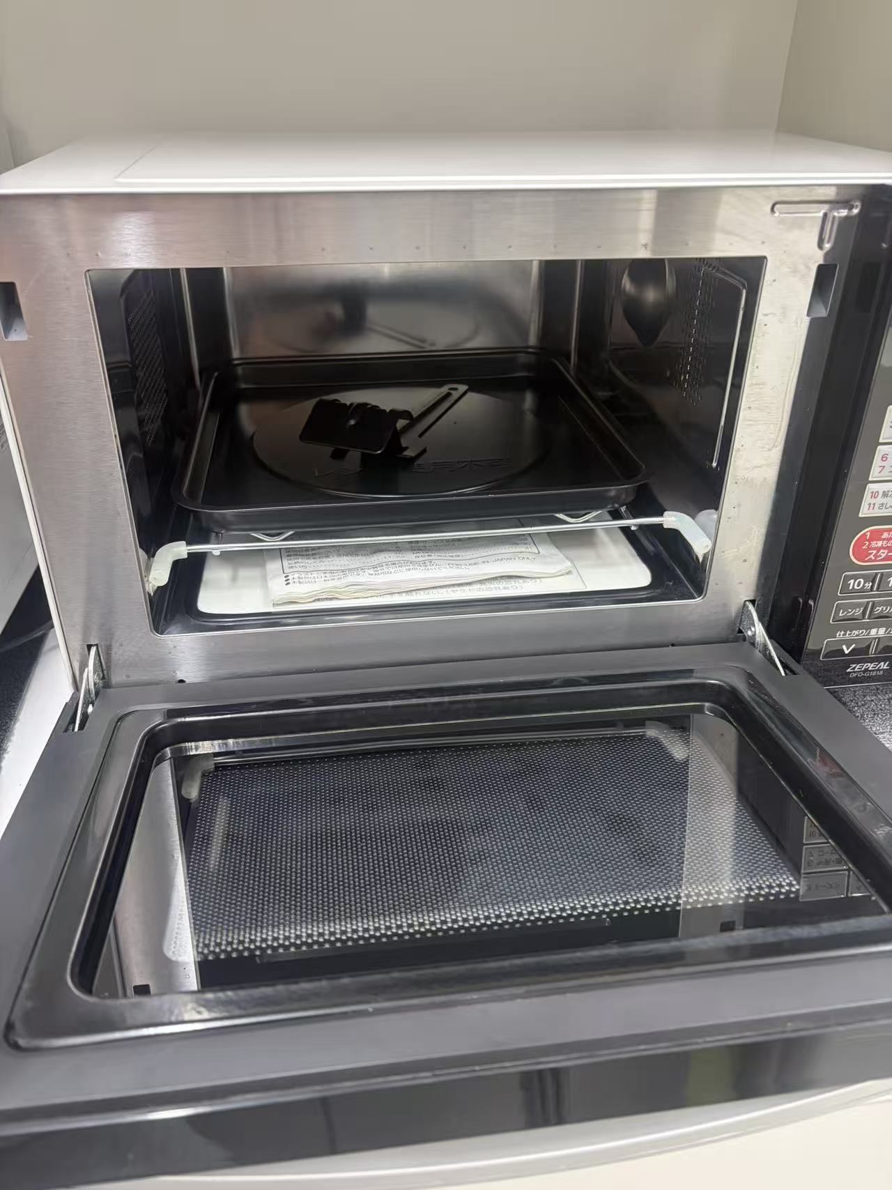 中古 2021年製 ZEPEAL オーブンレンジ DFO-G1818 写真2